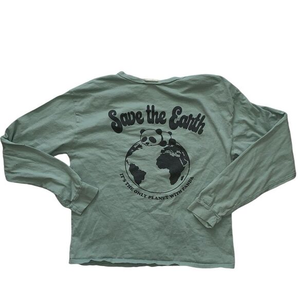 Dirtee Laundry Save The Earth Tee Size XS - Picture 2 of 6